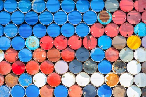 Oil barrels